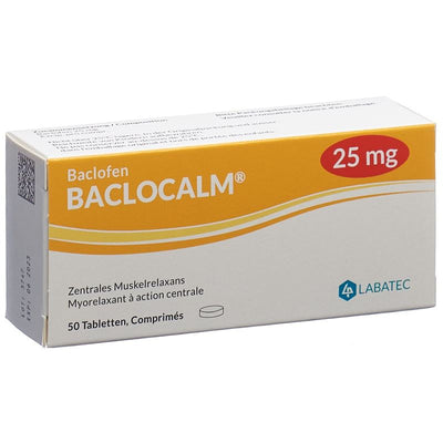 BACLOCALM Tabl 25 mg 50 Stk