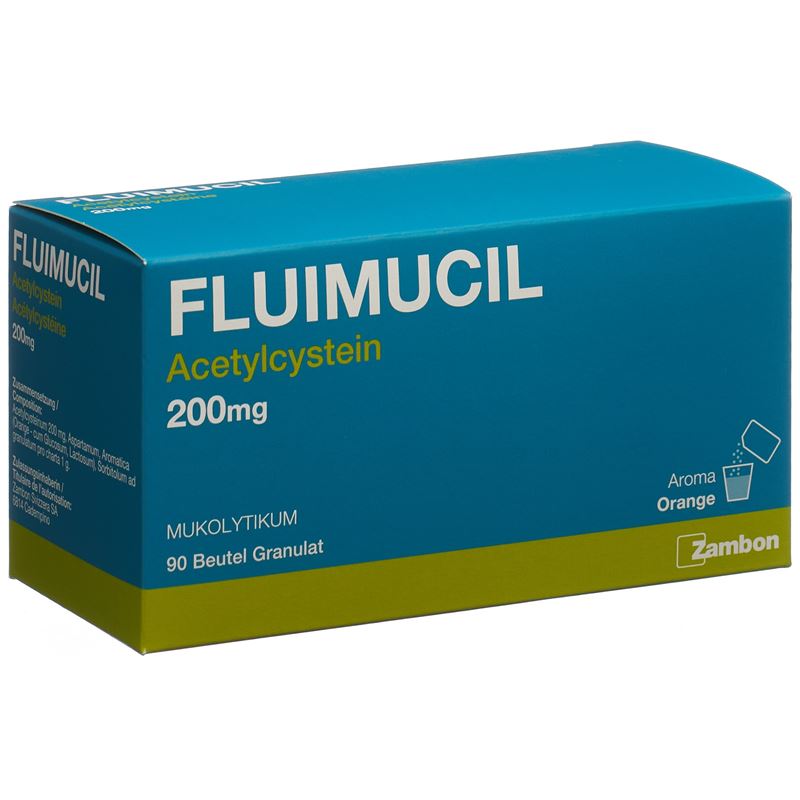 FLUIMUCIL Gran 200 mg Erw Btl 90 Stk