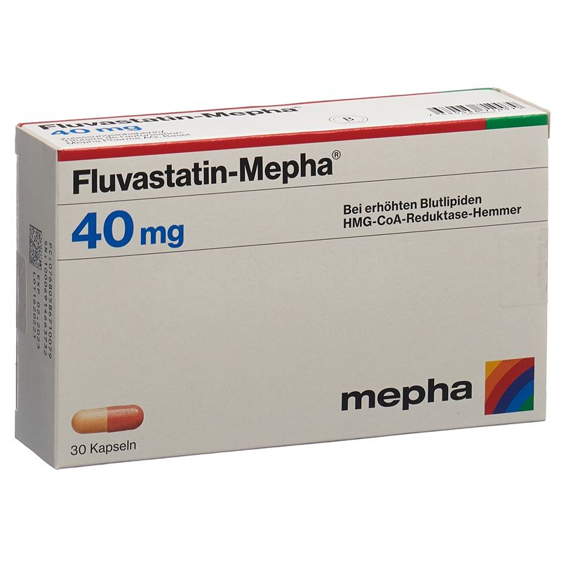 FLUVASTATIN Mepha Kaps 40 mg 30 Stk