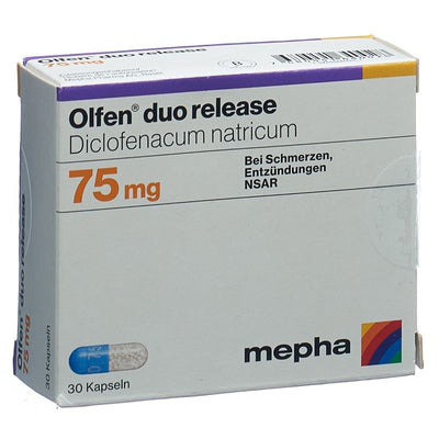 OLFEN duo release Kaps 75 mg 30 Stk