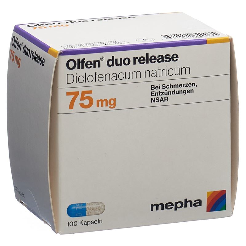 OLFEN duo release Kaps 75 mg 100 Stk