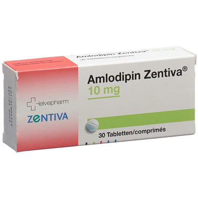 AMLODIPIN Zentiva Tabl 10 mg 30 Stk