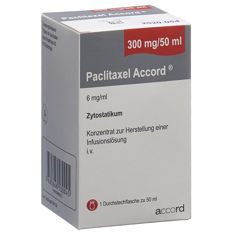 PACLITAXEL Accord 300 mg/50ml Durchstf 50 ml