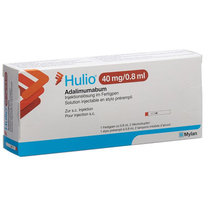 HULIO Inj Lös 40 mg/0.8ml Fertpen 0.8 ml