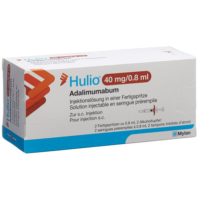 HULIO Inj Lös 40 mg/0.8ml Fertigspr 2 x 0.8 ml