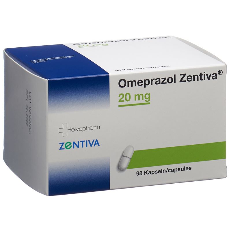 OMEPRAZOL Zentiva Kaps 20 mg 98 Stk