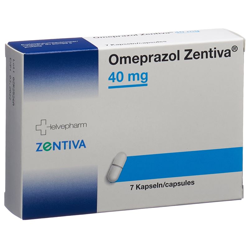 OMEPRAZOL Zentiva Kaps 40 mg 7 Stk