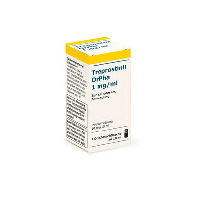 TREPROSTINIL OrPha Inf Lös 1 mg/ml 10 ml