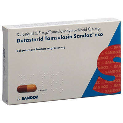 DUTASTERID Tamsulosin Sandoz eco 0.5/0.4mg 9 Stk