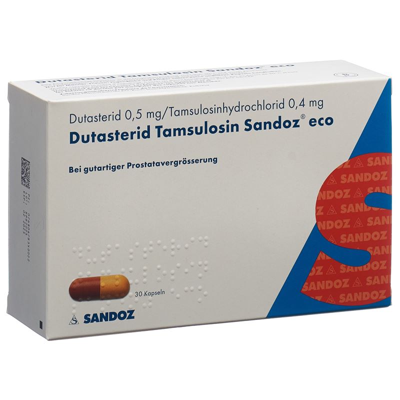 DUTASTERID Tamsulosin Sandoz eco 0.5/0.4mg 30 Stk