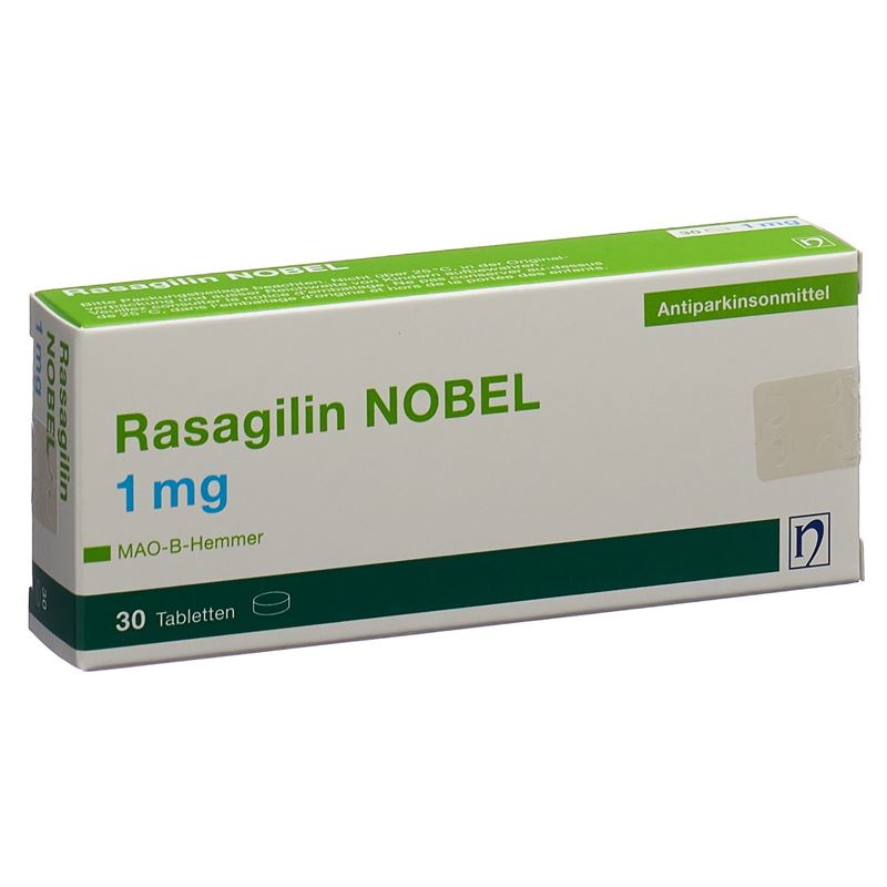 RASAGILIN NOBEL Tabl 1 mg 30 Stk