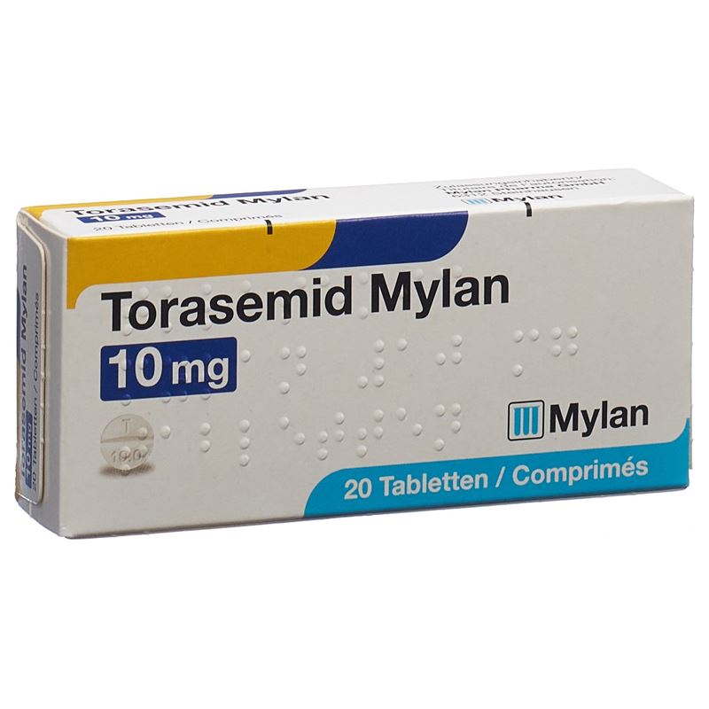 TORASEMID Mylan Tabl 10 mg 20 Stk