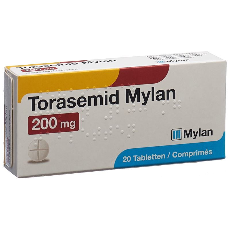 TORASEMID Mylan Tabl 200 mg 20 Stk