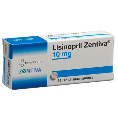 LISINOPRIL Zentiva Tabl 10 mg 30 Stk