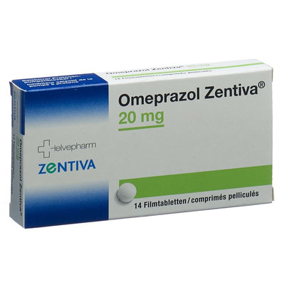 OMEPRAZOL Zentiva Filmtabl 20 mg 14 Stk