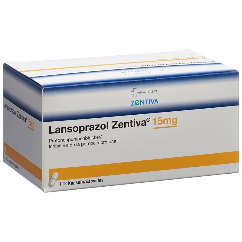 LANSOPRAZOL Zentiva Kaps 15 mg 112 Stk