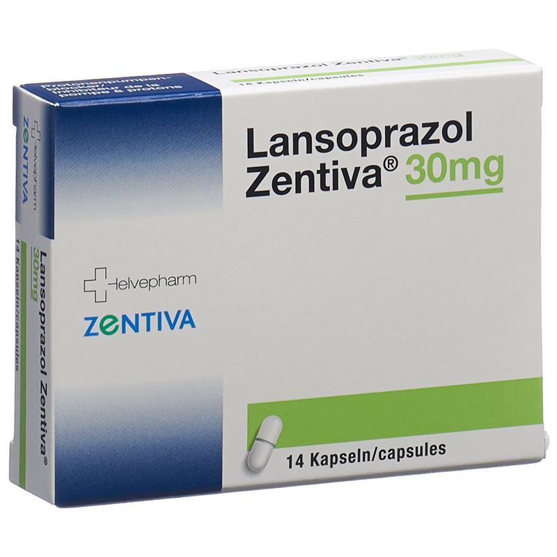 LANSOPRAZOL Zentiva Kaps 30 mg 14 Stk