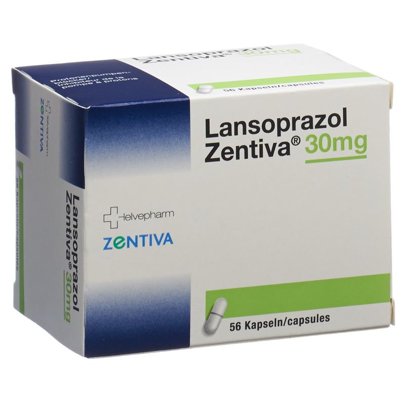 LANSOPRAZOL Zentiva Kaps 30 mg 56 Stk