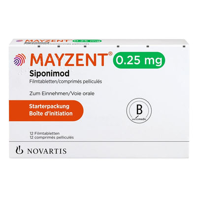 MAYZENT Filmtabl 0.25 mg 12 Stk