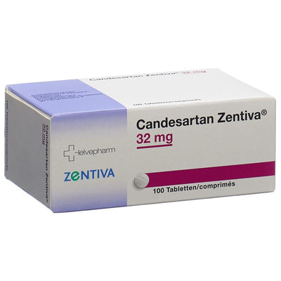 CANDESARTAN Zentiva Tabl 32 mg 100 Stk