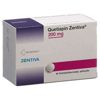 QUETIAPIN Zentiva Filmtabl 200 mg 60 Stk
