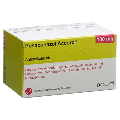 POSACONAZOL Accord Tabl 100 mg 96 Stk