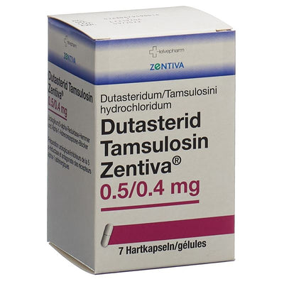 DUTASTERID Tamsulosin Zentiva 0.5/0.4mg Ds 7 Stk