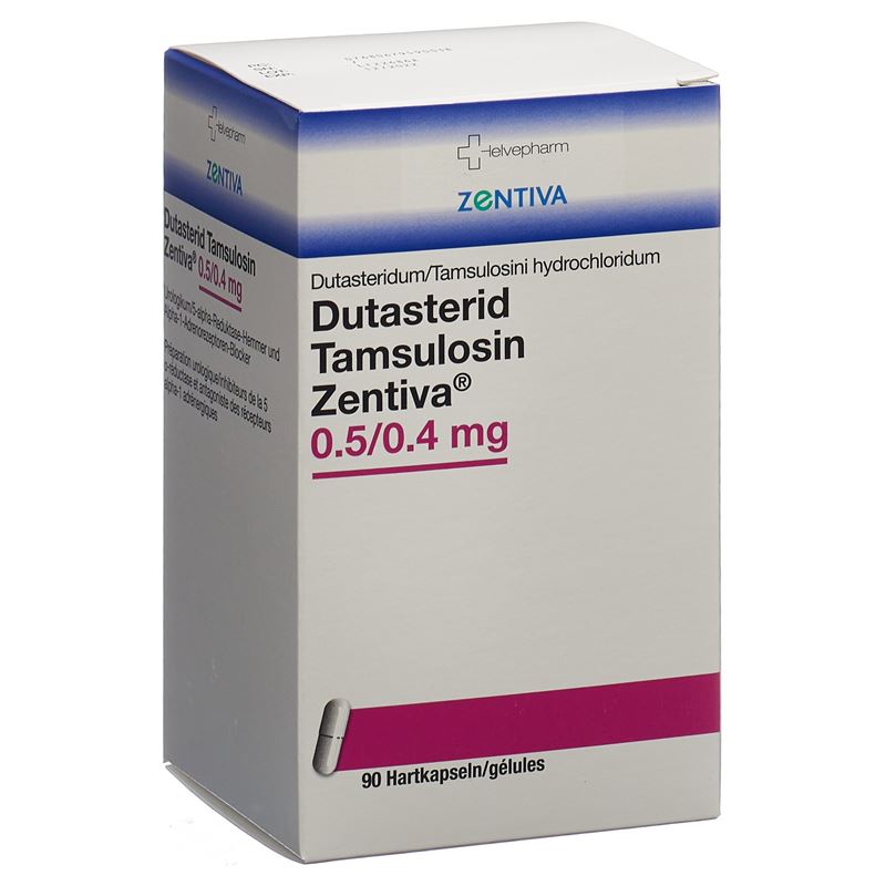 DUTASTERID Tamsulosin Zentiva 0.5/0.4mg Ds 90 Stk