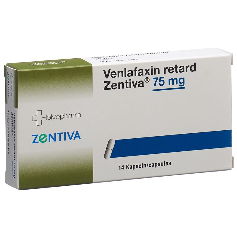 VENLAFAXIN ret Zentiva Ret Kaps 75 mg 14 Stk