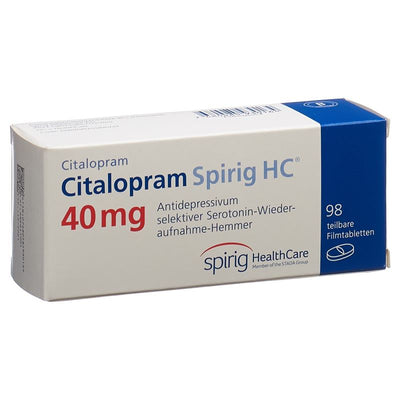 CITALOPRAM Spirig HC Filmtabl 40 mg 98 Stk