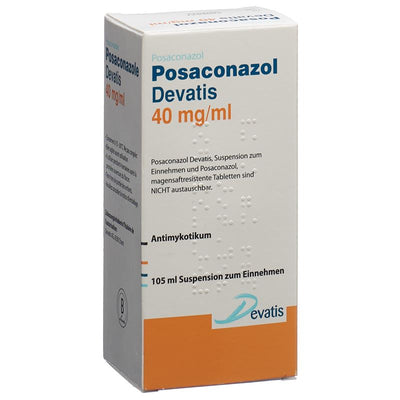 POSACONAZOL Devatis Susp 40 mg/ml z Einnehm 105 ml