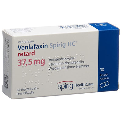 VENLAFAXIN Spirig HC Ret Kaps 37.5 mg 30 Stk