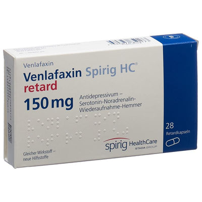 VENLAFAXIN Spirig HC Ret Kaps 150 mg 28 Stk