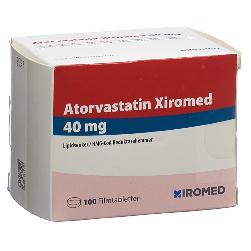 ATORVASTATIN Xiromed Filmtabl 40 mg 100 Stk