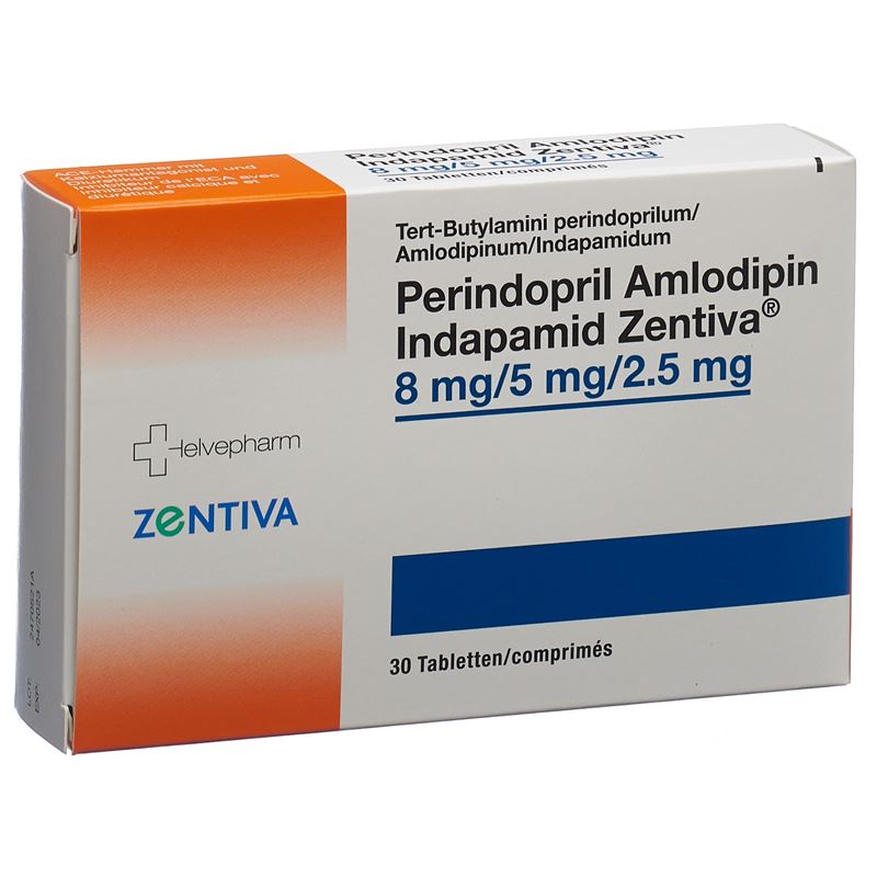 PERINDO AMLO INDAP Zentiva Tabl 8/5/2.5mg 30 Stk