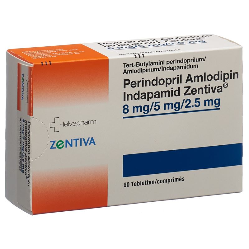 PERINDO AMLO INDAP Zentiva Tabl 8/5/2.5mg 90 Stk