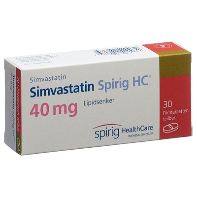 SIMVASTATIN Spirig HC Filmtabl 40 mg 30 Stk