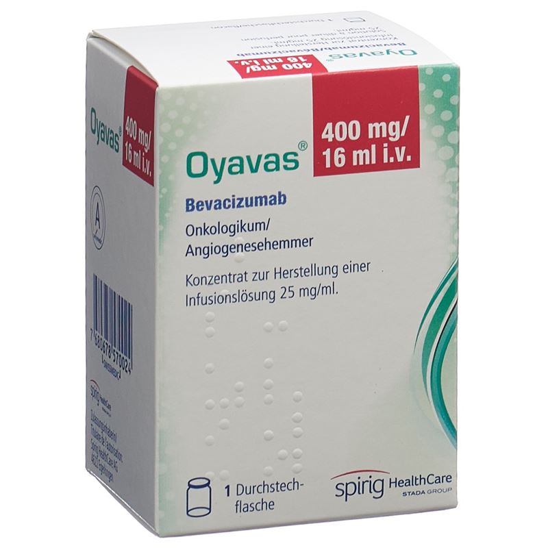 OYAVAS Inf Konz 400 mg/16ml Durchstf 16 ml