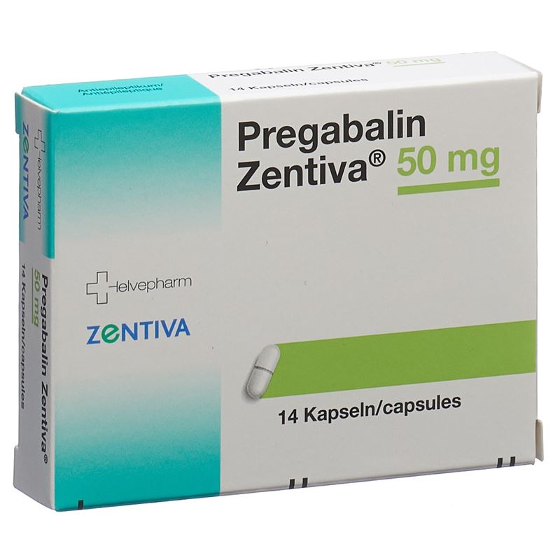 PREGABALIN Zentiva Kaps 50 mg 14 Stk