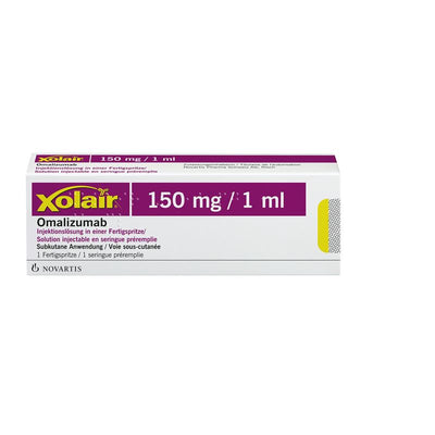 XOLAIR Inj Lös 150 mg/1ml Fertigspritze 1 ml