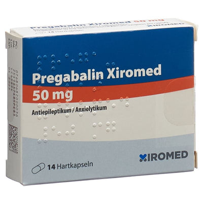 PREGABALIN Xiromed Kaps 50 mg 14 Stk