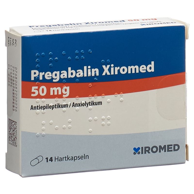 PREGABALIN Xiromed Kaps 50 mg 14 Stk