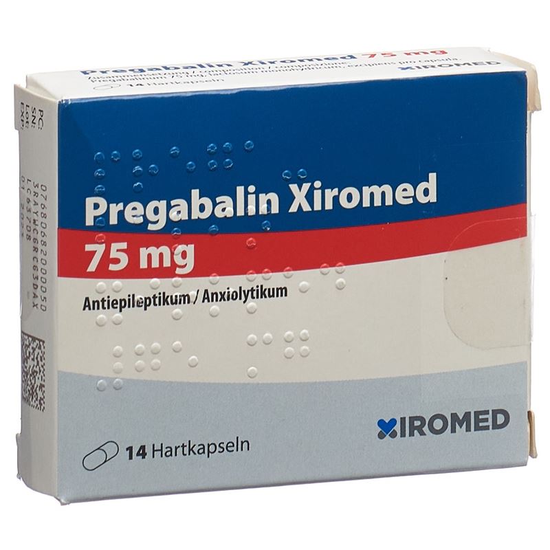 PREGABALIN Xiromed Kaps 75 mg 14 Stk