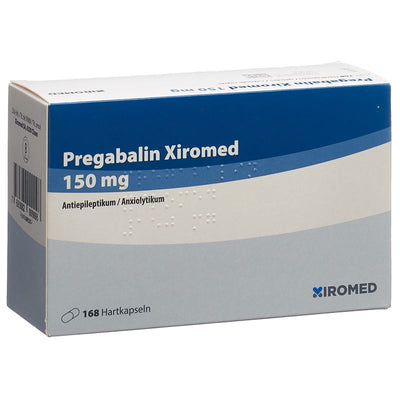 PREGABALIN Xiromed Kaps 150 mg 168 Stk