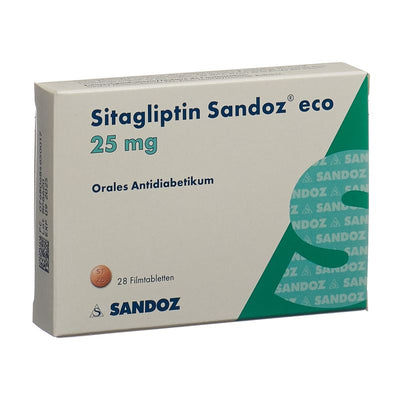 SITAGLIPTIN Sandoz eco Filmtabl 25 mg 28 Stk