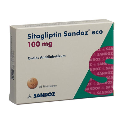 SITAGLIPTIN Sandoz eco Filmtabl 100 mg 28 Stk