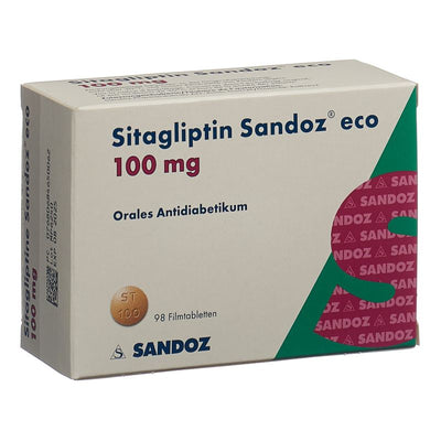 SITAGLIPTIN Sandoz eco Filmtabl 100 mg 98 Stk