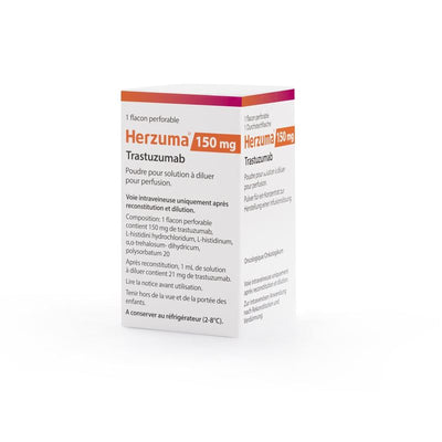 HERZUMA Trockensub 150 mg Durchstf