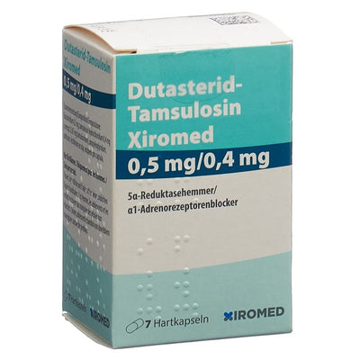 DUTASTERID Tamsulosin Xiromed 0.5/0.4mg 7 Stk