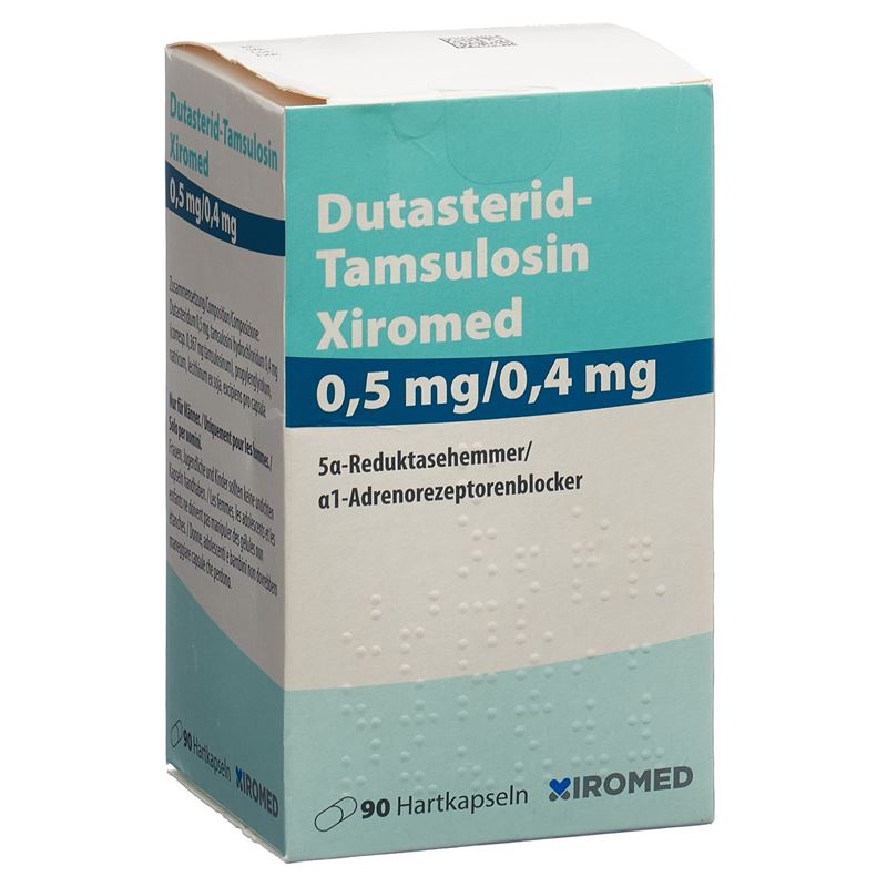 DUTASTERID Tamsulosin Xiromed 0.5/0.4mg 90 Stk